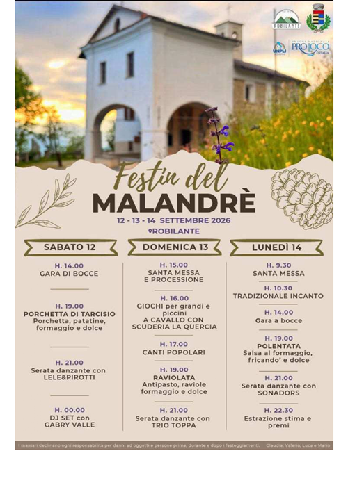 Eventi e manifestazioni in Robilante