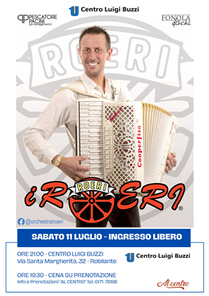 SERATA DANZANTE con l'orchestra "I Roeri"