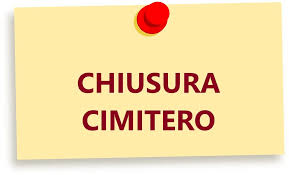 Disposizioni per la fruizione del cimitero