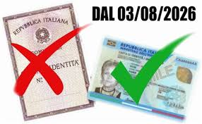 Sostituzione della carta di identità cartacea