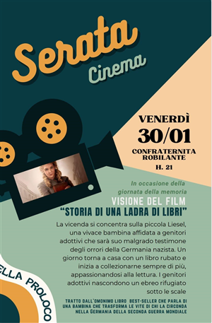 Serata film in Confraternita: 30 gennaio